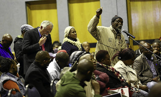 People came out in their numbers to make submissions on the proposal for land expropriation without compensation.