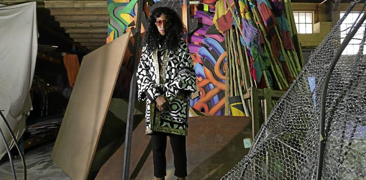 Dakar designer Selly Raby Kane in Cape Town