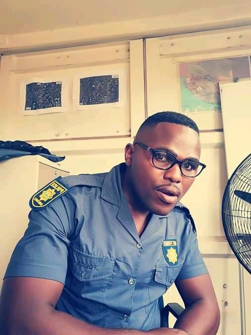 Sgt Mnakwazo Mdoko, 46, and Constable Mninawa Breakfast (pictured), 28, were fatally shot in the early hours of Sunday morning.