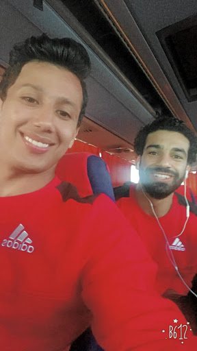 Amr Gamal and Mohamed Salah.