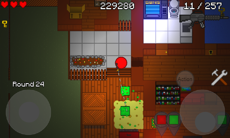    Zombie Cubes- screenshot  