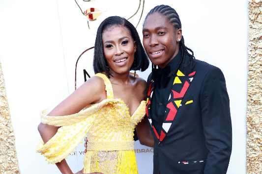 Violet Raseboya and Caster Semenya are happily in love.