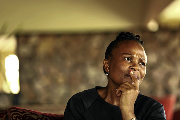 Public protector Busisiwe Mkhwebane has been summoned to court on a charge of perjury laid by Accountability Now director Paul Hoffman. File picture.