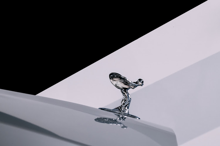 Braced for the wind, the figurine now has one leg forward with the body tucked low. Picture: SUPPLIED