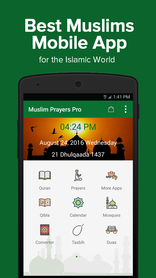 Android application Muslim Prayer Pro -Quran &amp;Azan screenshort