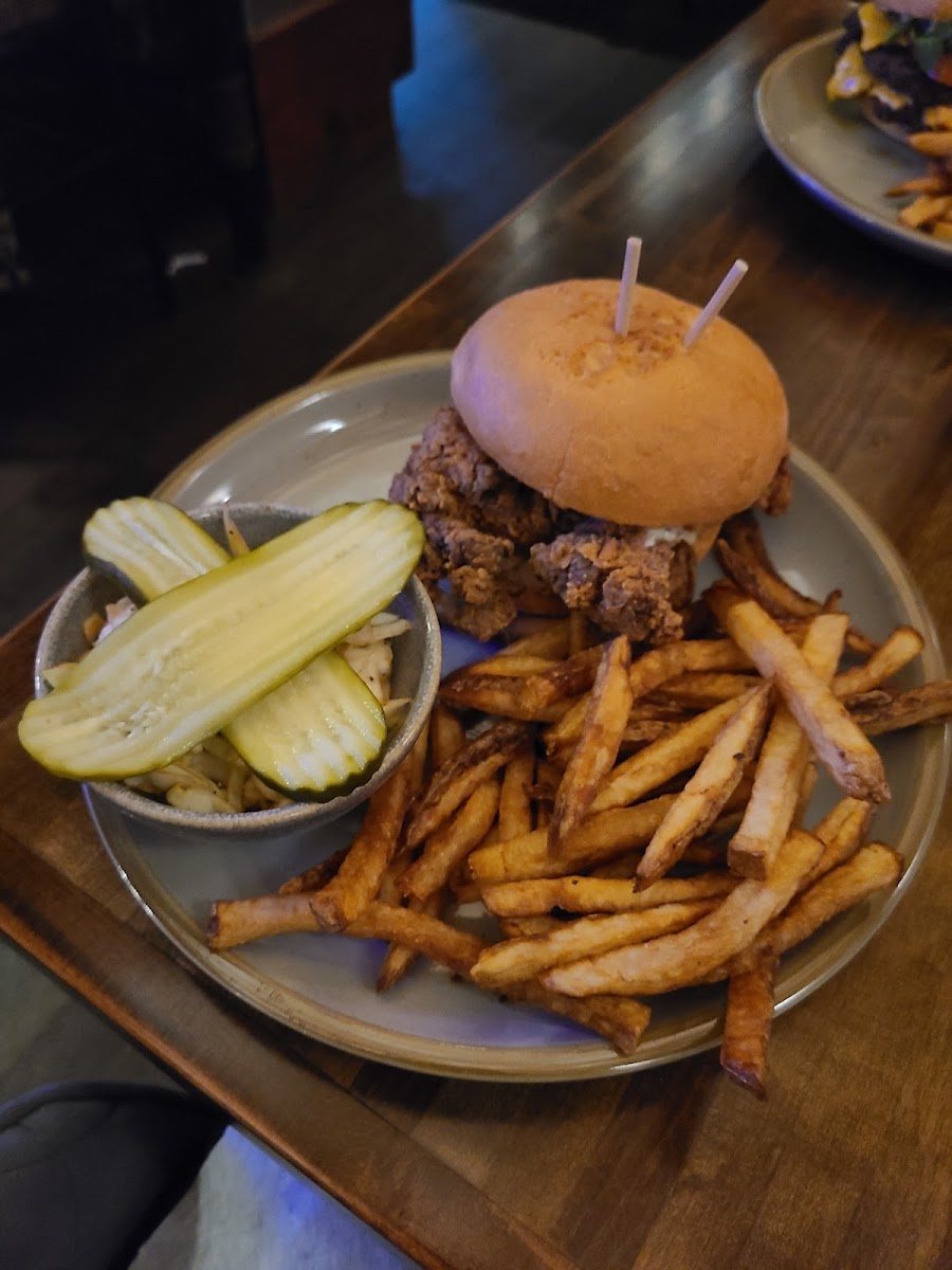 GF fried chicken sandwich 2/23/24