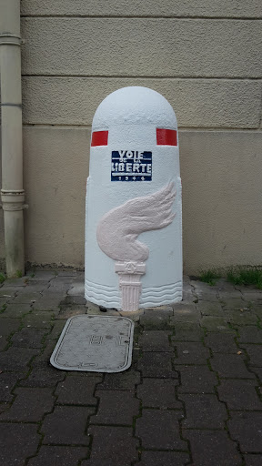 Milestone of the Road to Freedom - Chartres