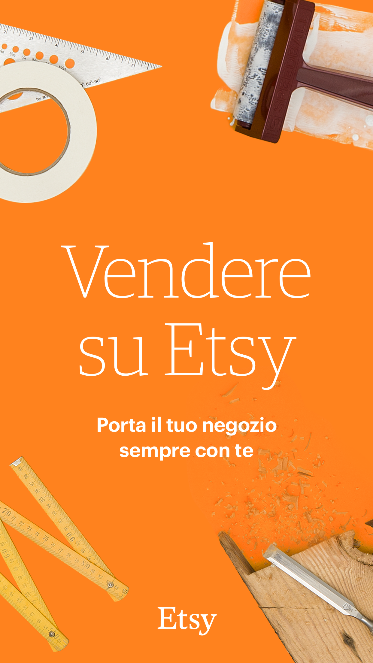 Android application Sell on Etsy screenshort