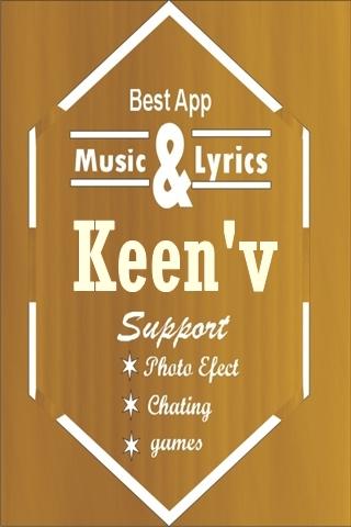Android application New Lyrics Keenv screenshort
