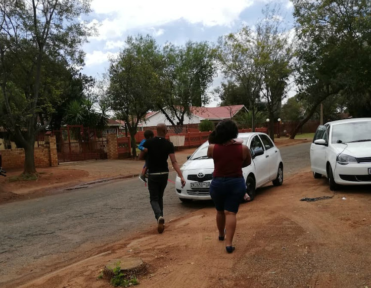 Parents rushed to the Carletonville crèche to pick up their children after several disturbing videos emerged.