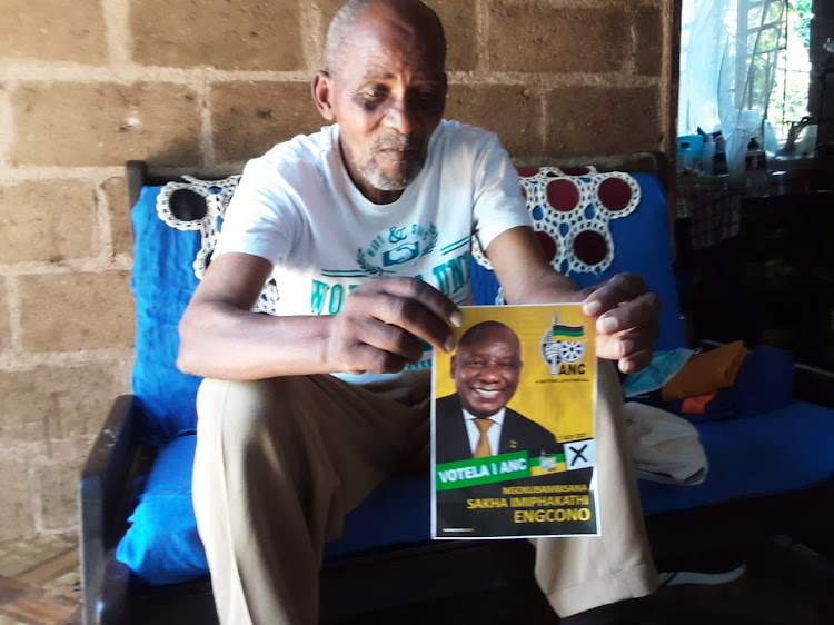 Selby Dlamini voted for the ANC on Monday, despite his wife having been killed in a politically motivated shooting.