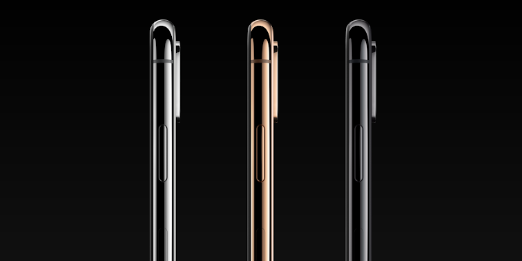 iPhone Xs colours.