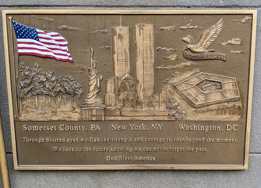 SEPTEMBER 11 2001 Somerset County, PA New York, NY Washington, DC Through blurred eyes we find the strength and courage to soar beyond the moment. We look to the future knowing we can never forget...