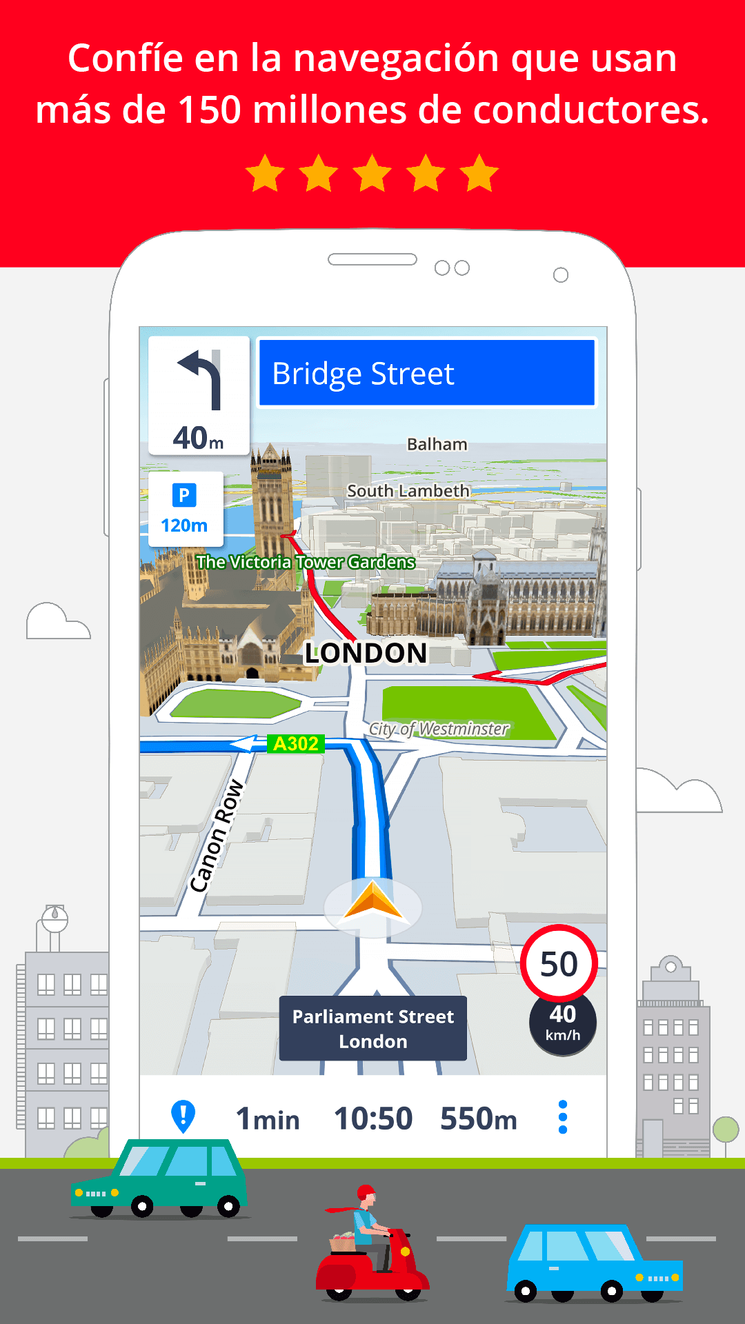 Android application Sygic GPS Navigation & Maps screenshort