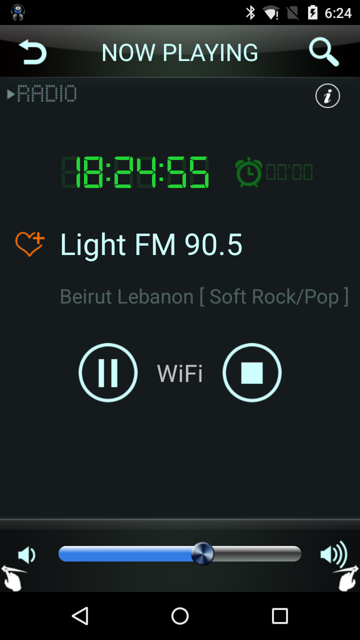 Android application Radio Lebanon screenshort