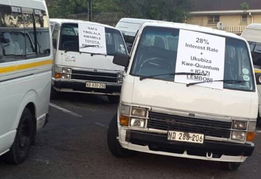 The South African Taxi Association planned a legal protest on Wednesday claiming that taxi manufacturer Toyota had hiked prices of the Quantum vehicle used to transport passengers.
