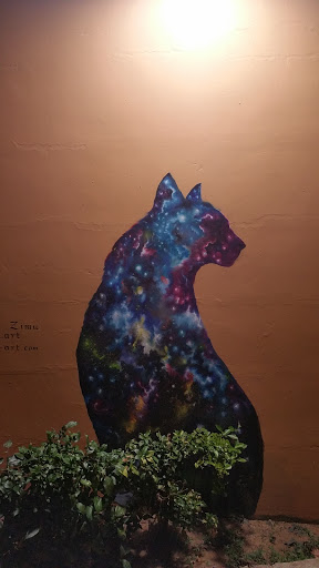 Cosmic Cat Mural