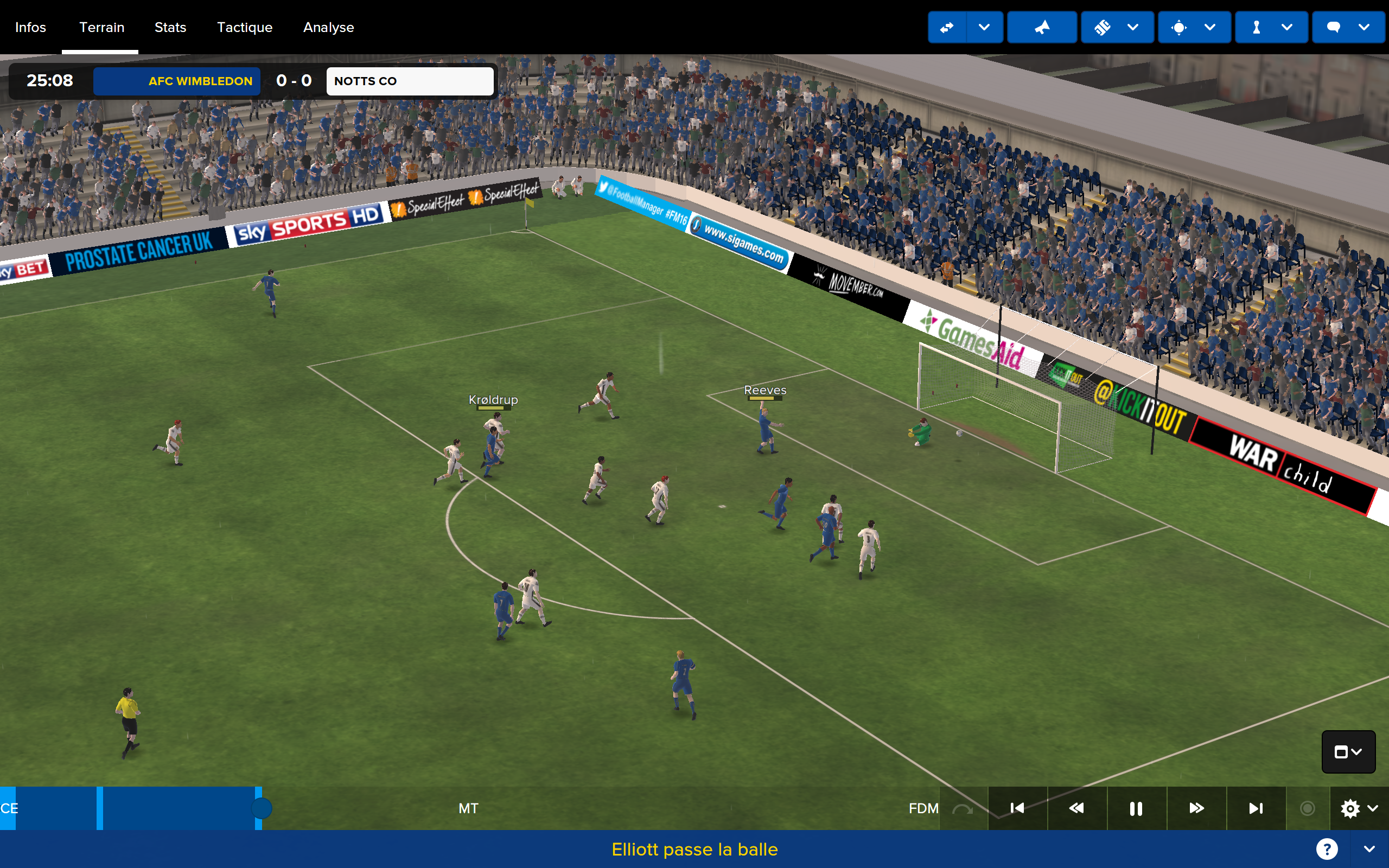 Android application Football Manager Touch 2016 screenshort