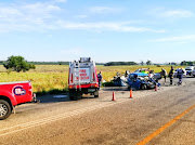ER24 paramedics were called out to this road crash on Sunday December 16, 2018. Three people were killed and two others critically injured. Both vehicles had severe damage, the paramedic service said. 