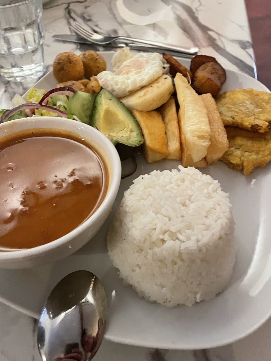 Gluten-Free at La Chiva Colombian Cuisine