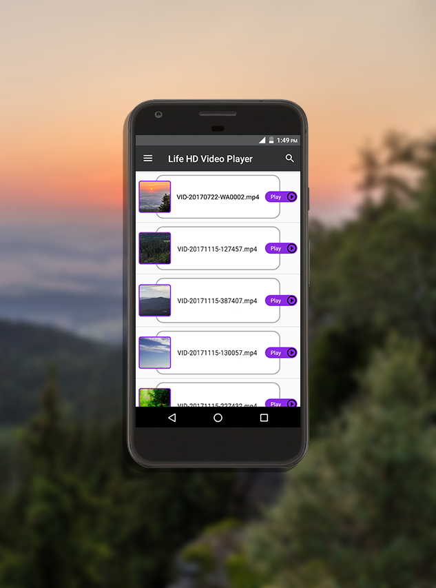 Life HD Video Player — приложение на Android