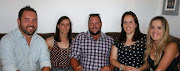 Danie, Verona, Joe, Carol-Anne and Joedene are the Terblanche quintuplets. 