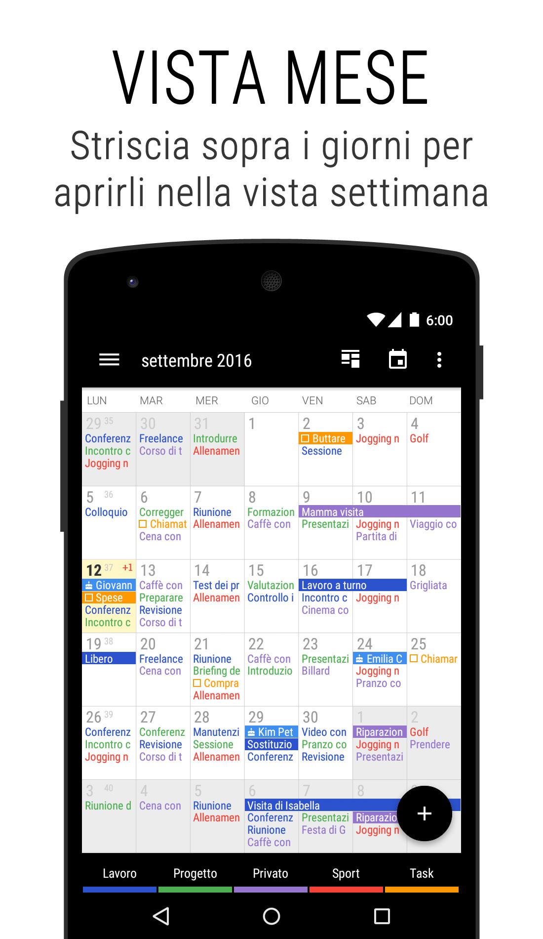 Android application Business Calendar 2 Planner screenshort