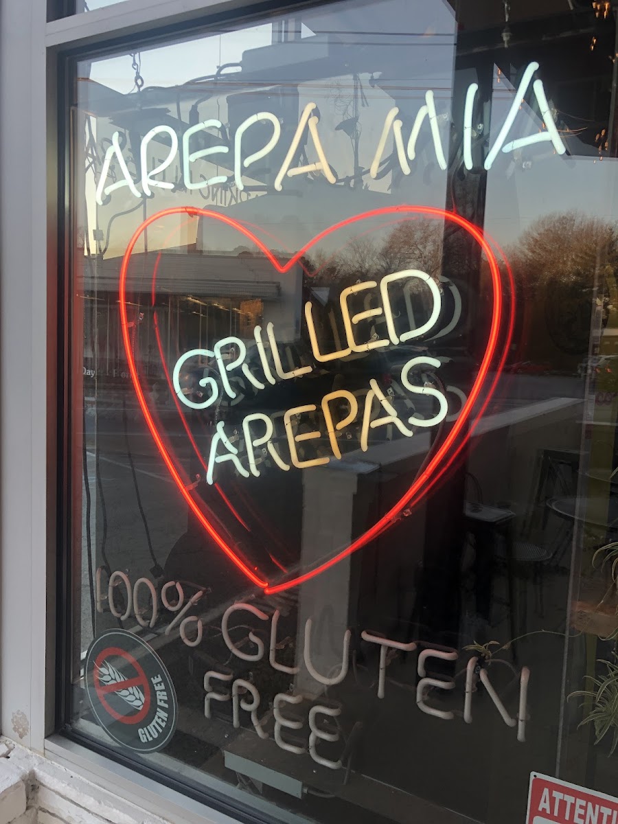 Gluten-Free at Arepa Mia