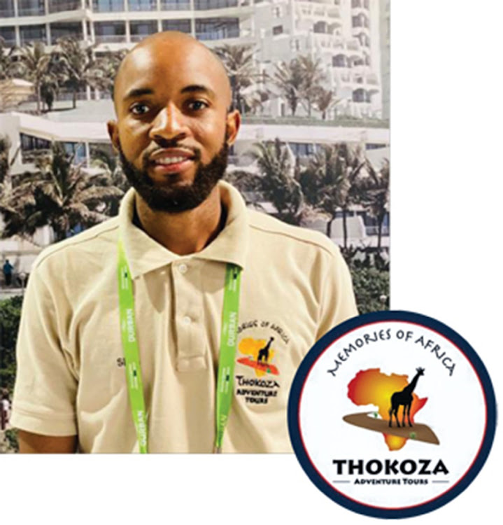 Siyabonga Kheswa (29) is the founder of Thokoza Adventure Tours