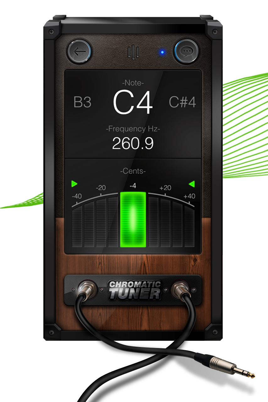 Android application Chromatic Guitar Tuner screenshort