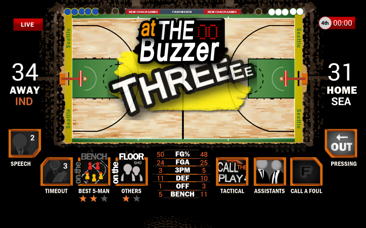 Android application New Basketball Coach 16 screenshort