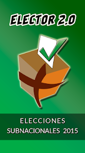 How to get Elector 2.0 Subnacionales 2015 1.0.0 unlimited apk for laptop