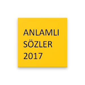 Download ANLAMLI SÖZLER For PC Windows and Mac