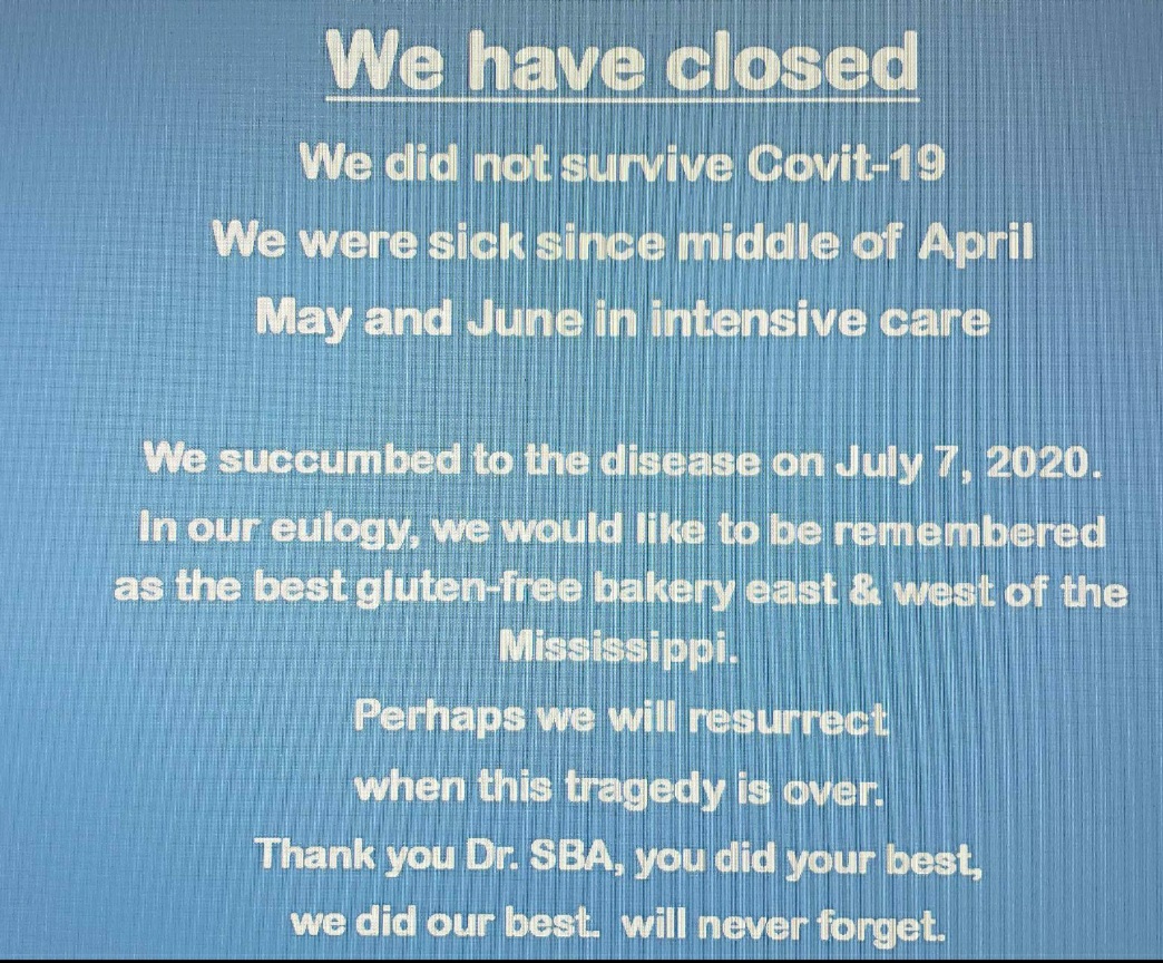 Percent Bakery has closed