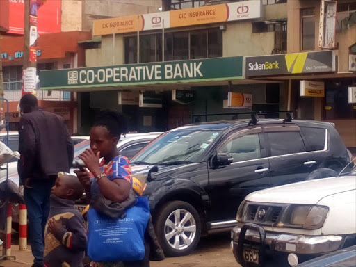 Co-operative Bank's Eldoret branch. /MATHEWS NDANYI