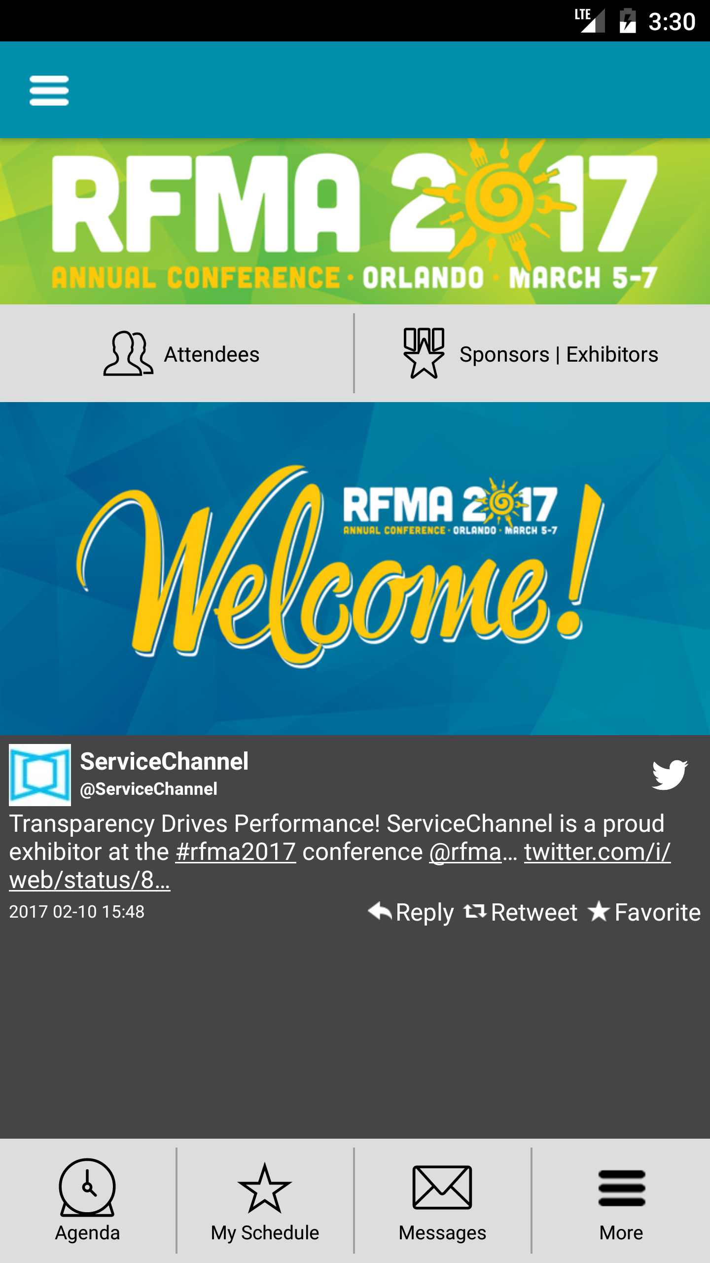 Android application RFMA 2017 screenshort
