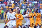 Bidvest Wits and Kaizer Chiefs during the Telkom Knockout Semi Final match between Bidvest Wits and Kaizer Chiefs at Bidvest Stadium on November 18, 2017 in Johannesburg.
