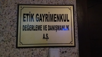 Etik Gayrimenkul Değerleme Ve Danışmanlık