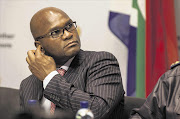 Police Minister Nathi Mthethwa announces a sharp decline in crime, but rejected questions about public trust