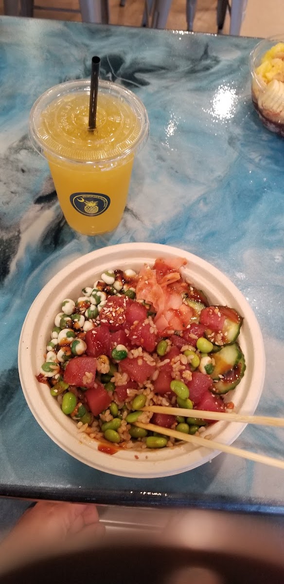 Gluten-Free Poke at Al's Aloha Kitchen