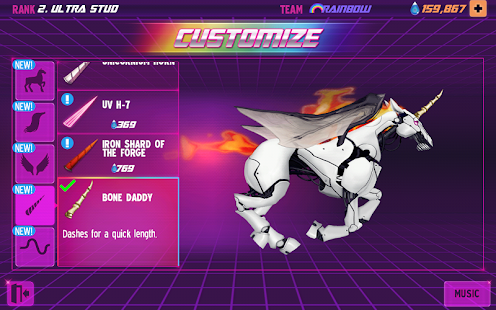Robot Unicorn Attack 2 Screenshot