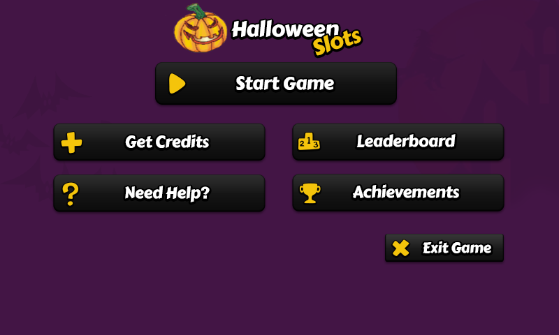 Android application Slot Machine Halloween Lite screenshort