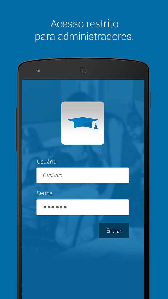 Android application ASG Educação screenshort