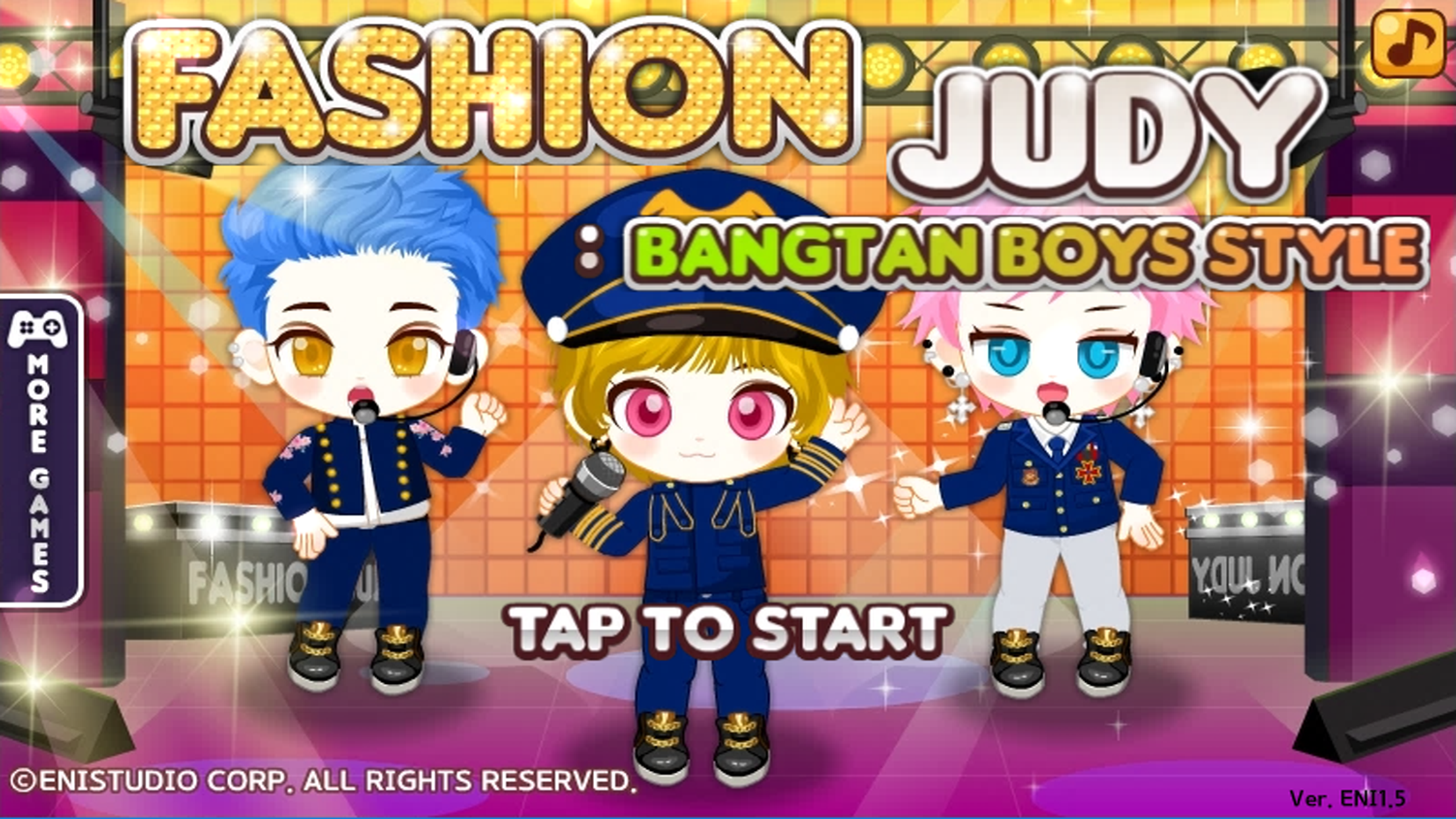 Android application Fashion Judy: Bangtan Boys screenshort