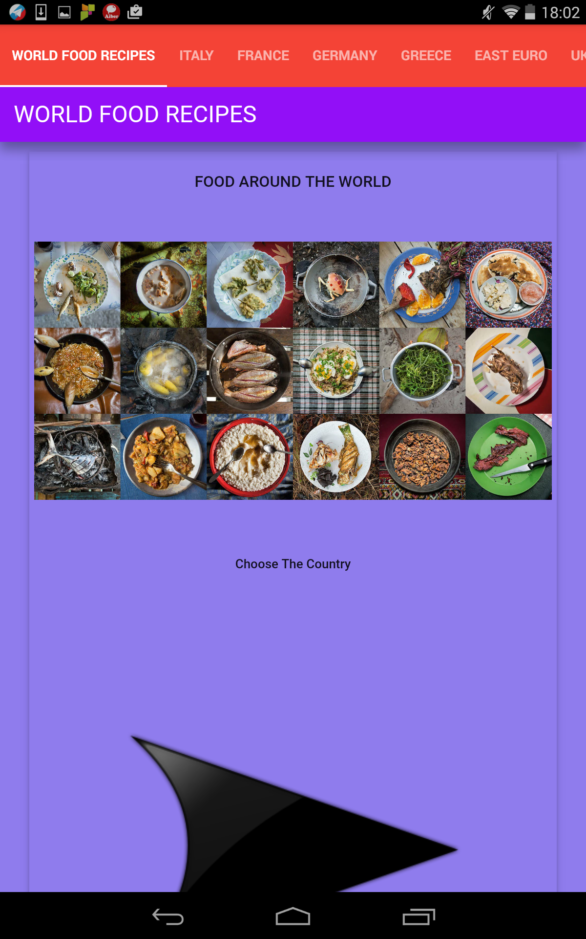 Android application All Recipes: World Kitchen screenshort