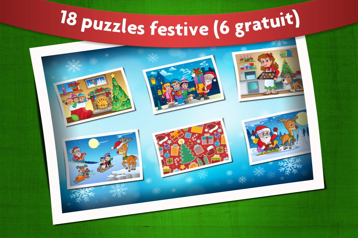 Android application Kids Christmas Jigsaw Puzzles screenshort