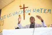 Julius Malema speaks at the Ratanda Methodist Church, in Heidelber. File photo.