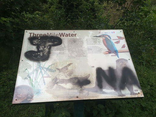 Three Mile Water Sign 