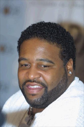 NOT ENOUGH: Gerald Levert. Pic. Sydney Seshibedi. 30/10/02. © Sunday Times.