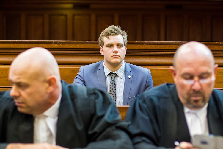 Henri van Breda dozed off in the dock in the high court in Cape Town on Monday.